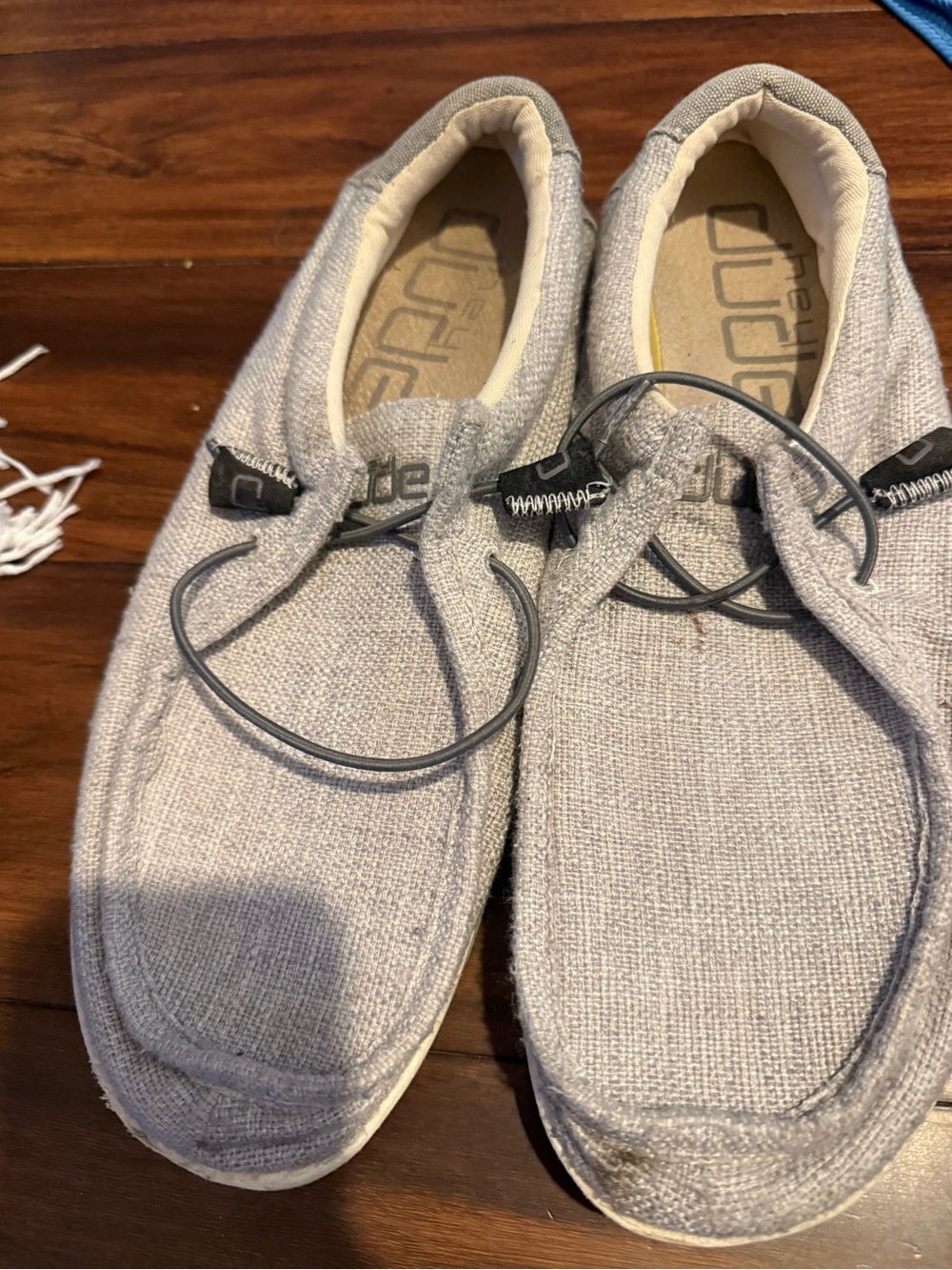 Vans Light Gray Slip-On Loafers